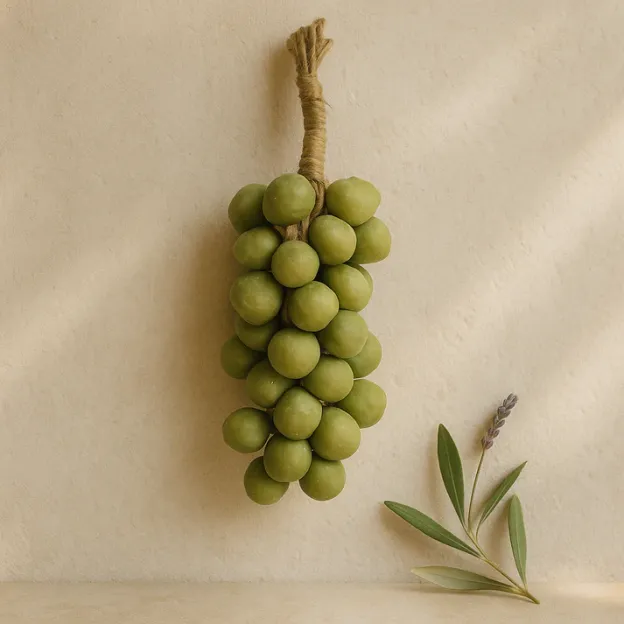 Green Raisin Grape Cold Prepared Soap Handmade