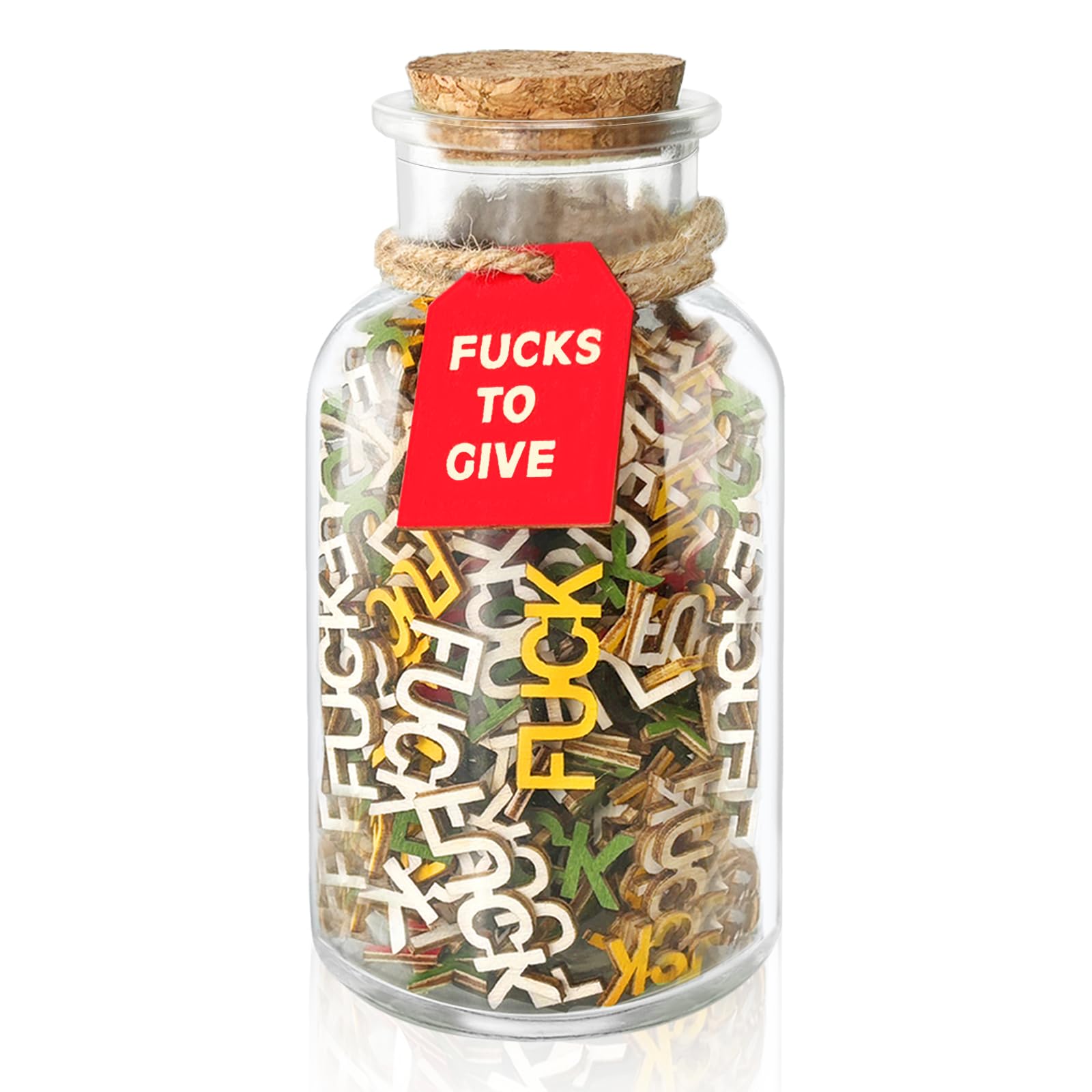 Creative Wooden Letter Surprise Jar