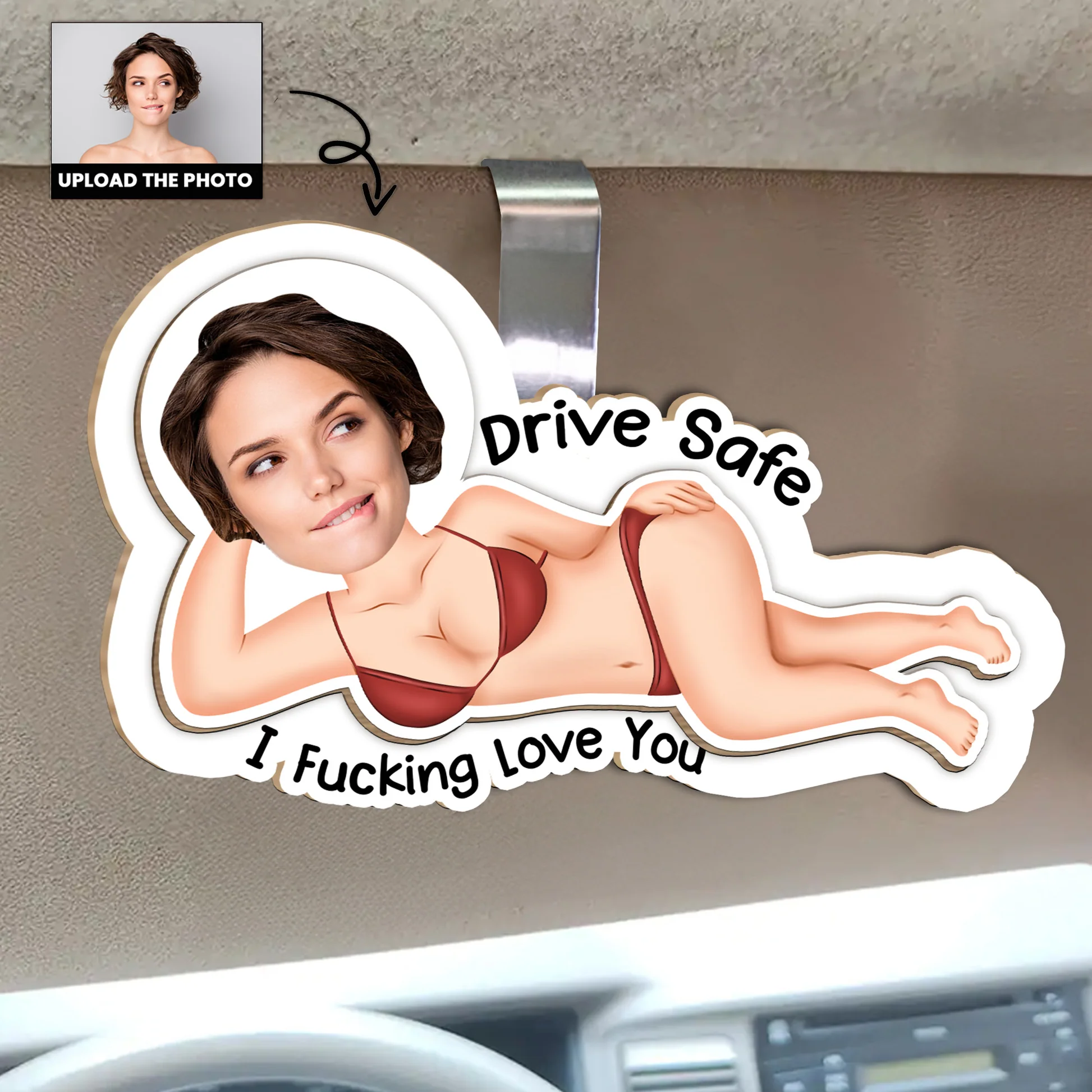 Drive Safely If You Love Me - Fun Gifts for Husband, Wife