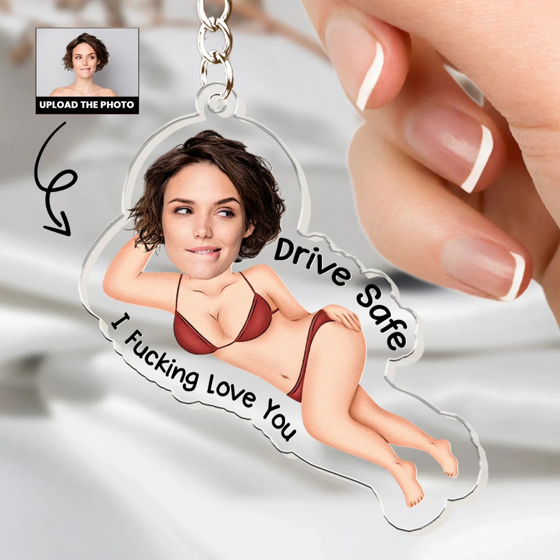 Drive Safely If You Love Me - Fun Gifts for Husband, Wife