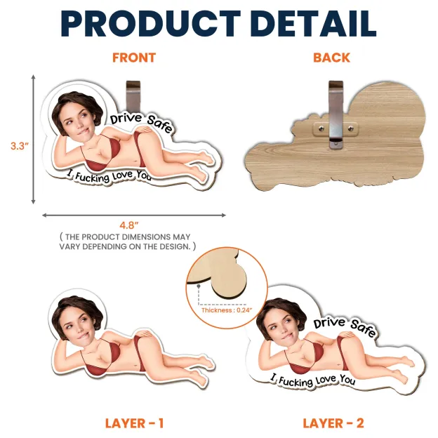 Drive Safely If You Love Me - Fun Gifts for Husband, Wife