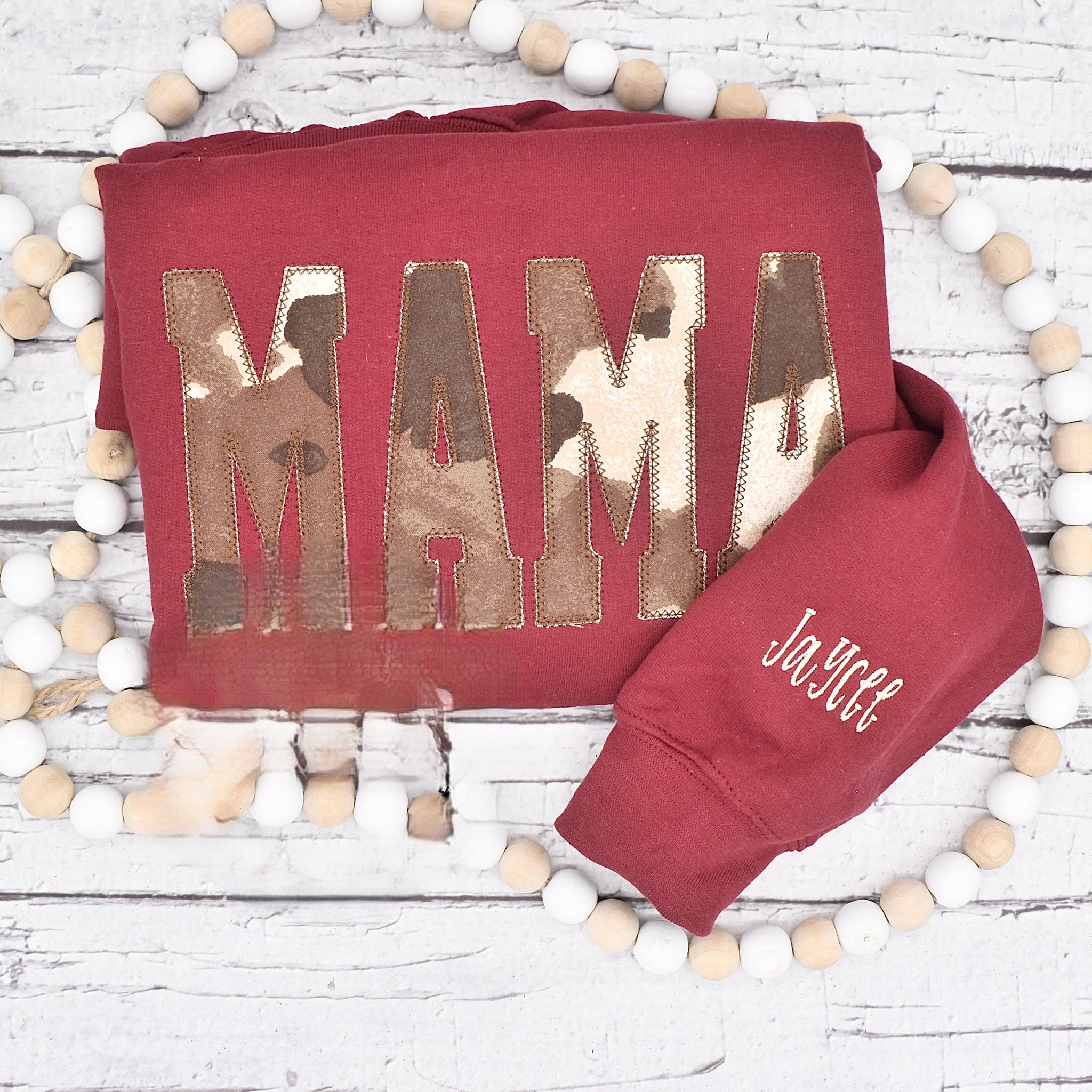 Mama Cow Print Sweatshirt - Available in Various Colors