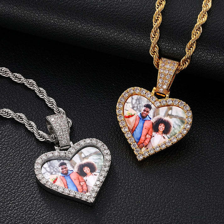 Memory Love Photo Frame Pendant