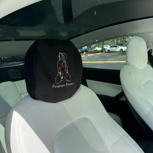 Embroidered Car Seat Cover