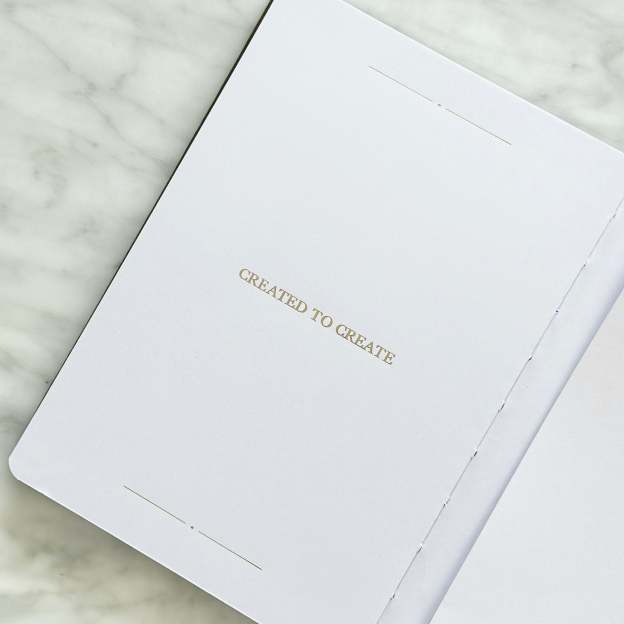 Hardcover Polka Dot Journal with Ties