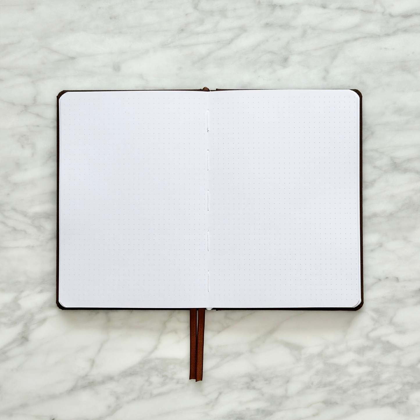 Hardcover Polka Dot Journal with Ties