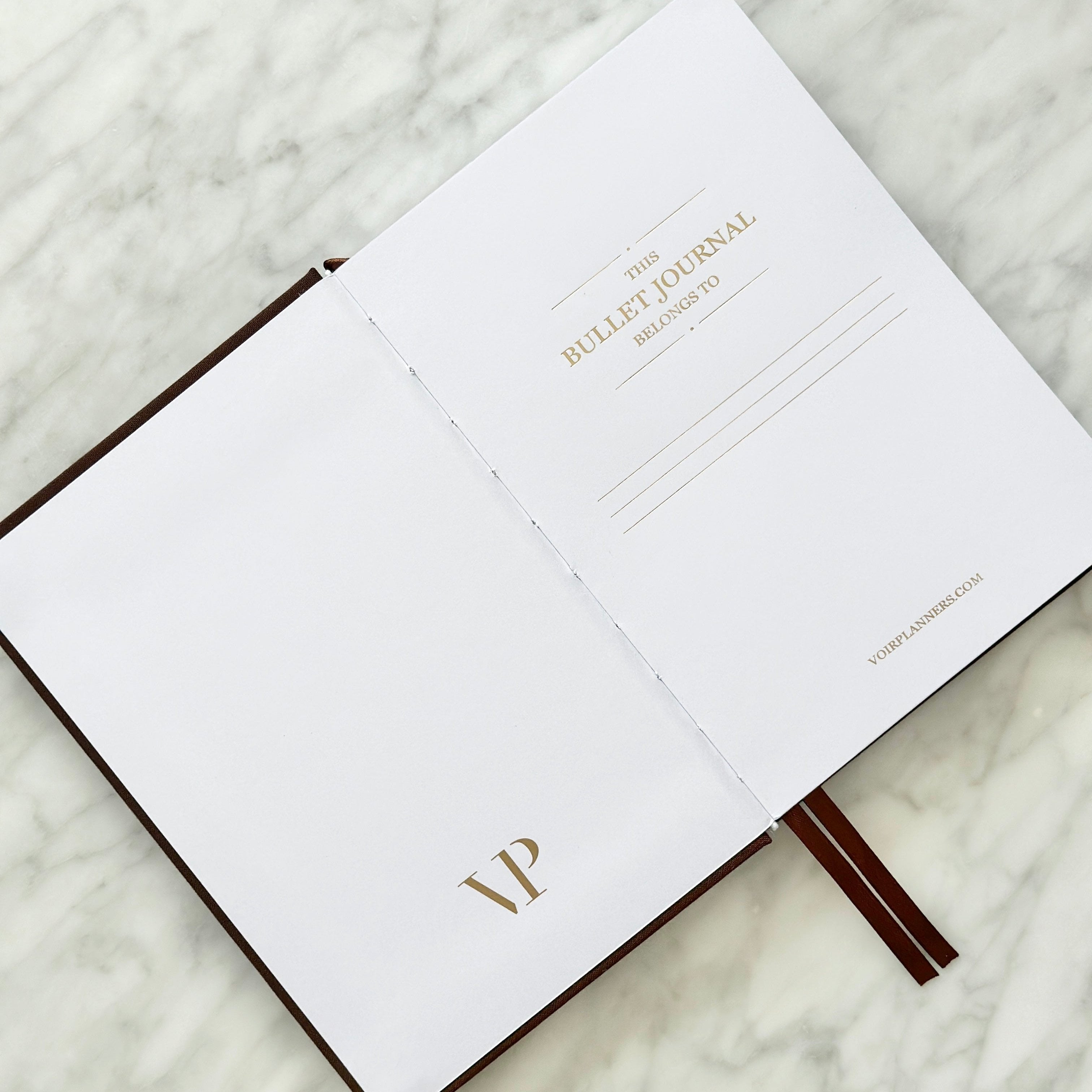 Hardcover Polka Dot Journal with Ties