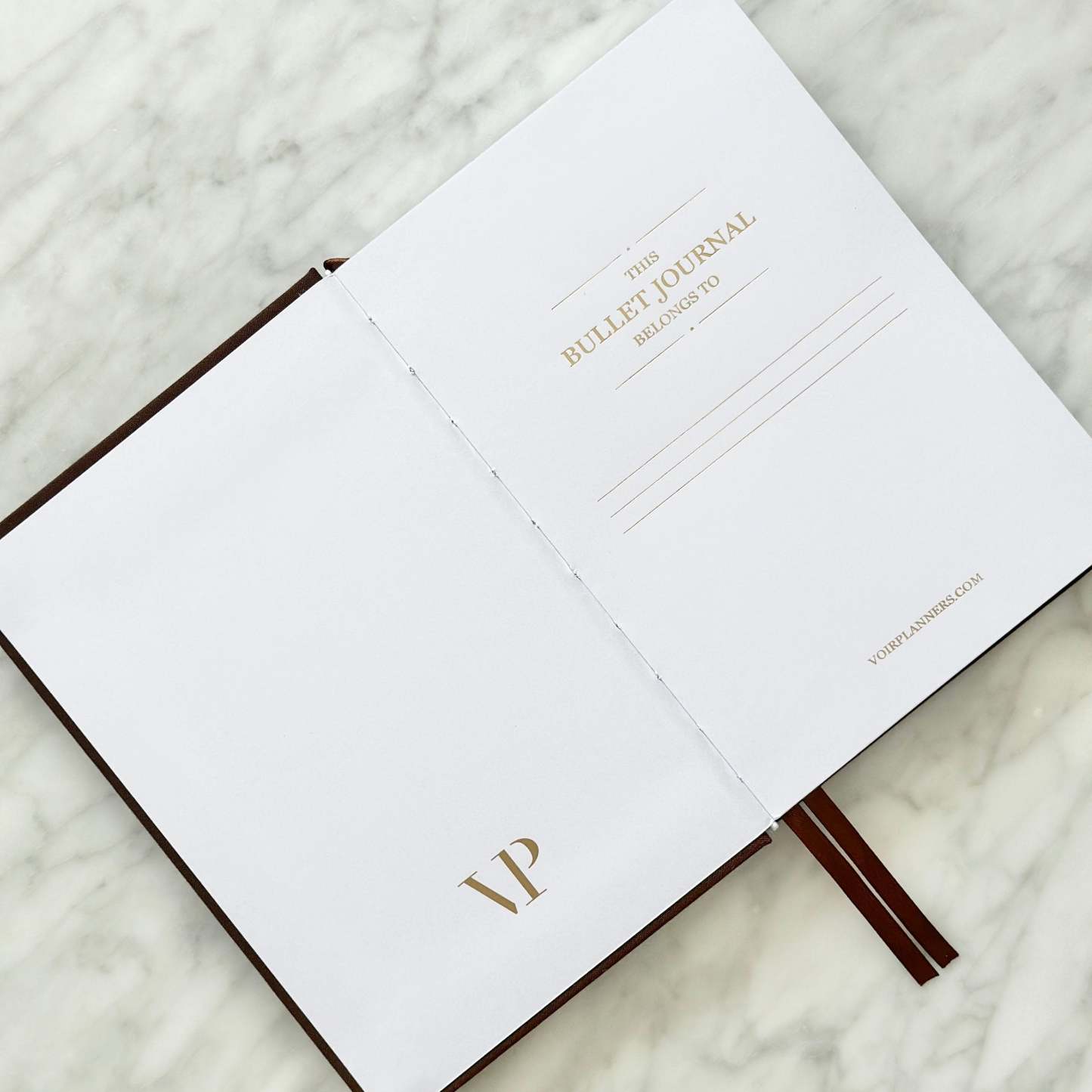 Hardcover Polka Dot Journal with Ties