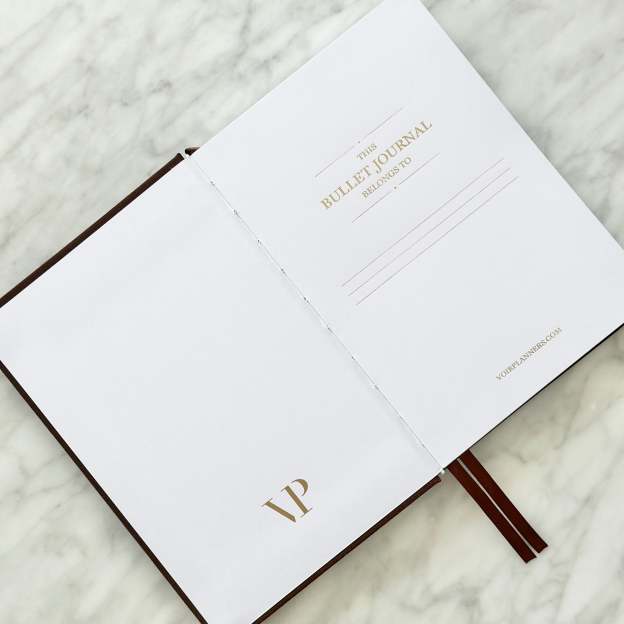 Hardcover Polka Dot Journal with Ties