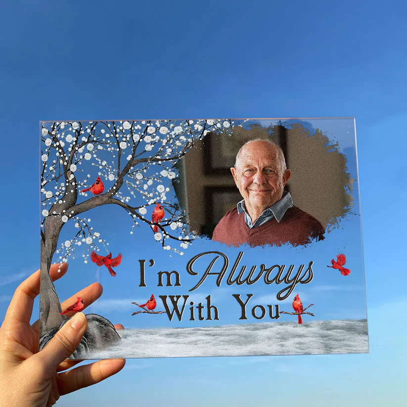 Memorial Gift Photo Frame with Base