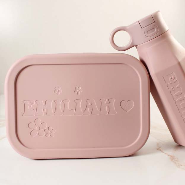 Custom Engraved Silicone Lunch Box