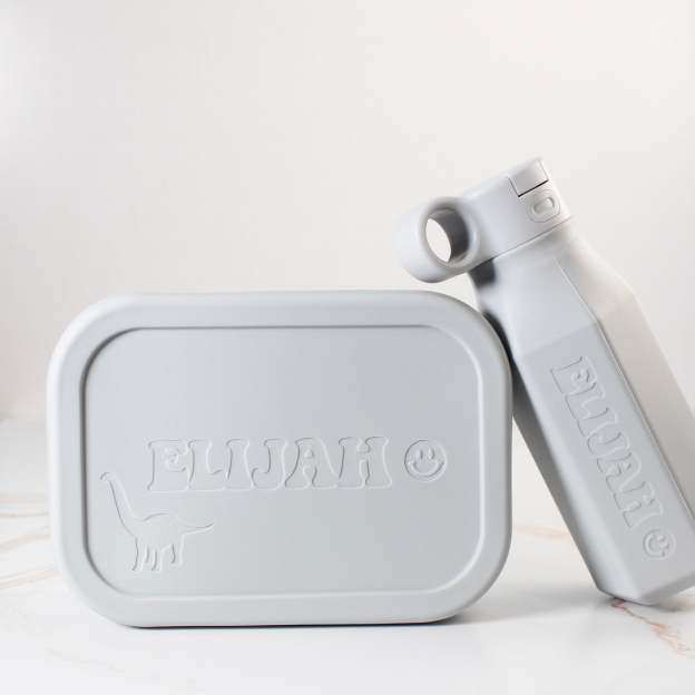 Custom Engraved Silicone Lunch Box