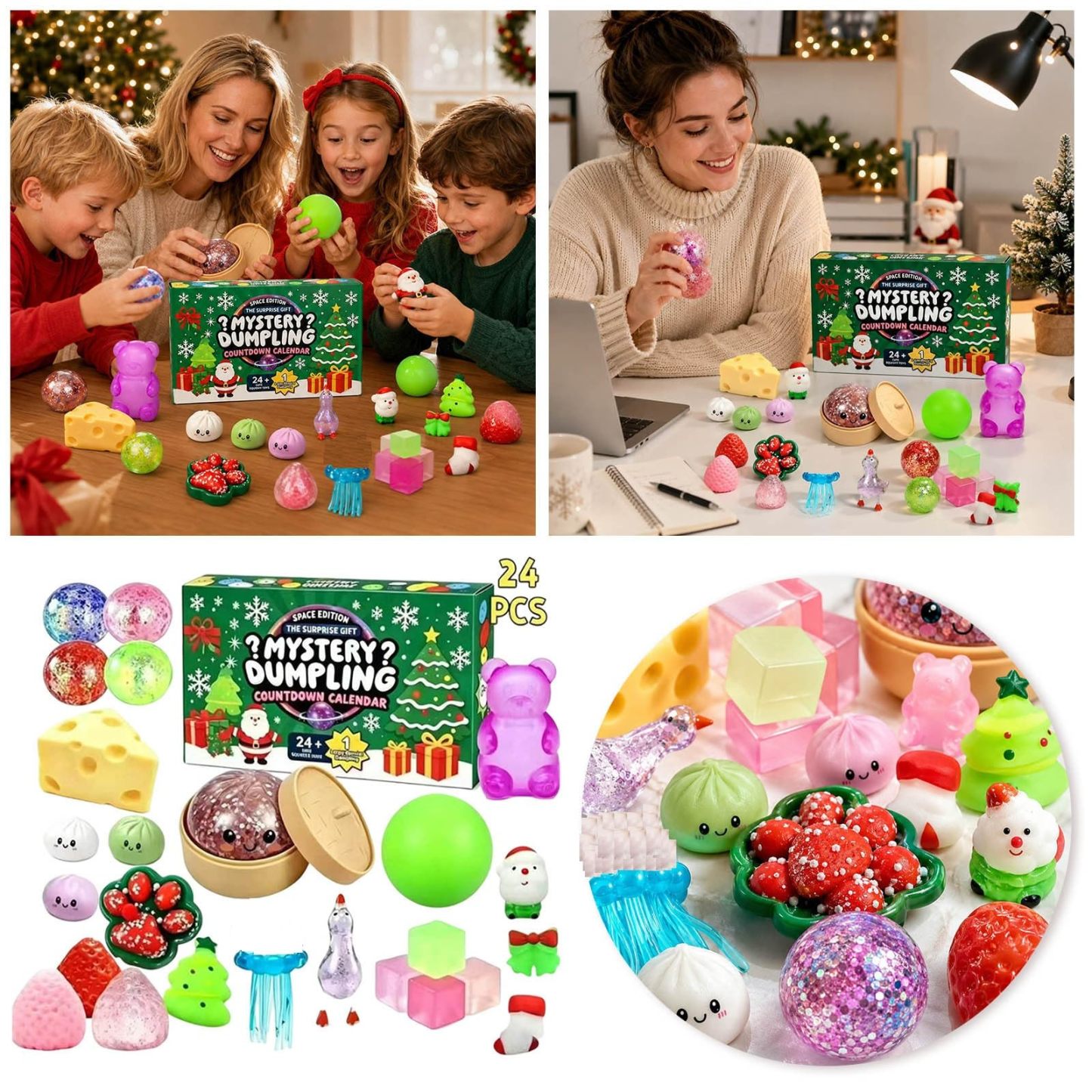 Christmas Countdown Stress-Relief Toys