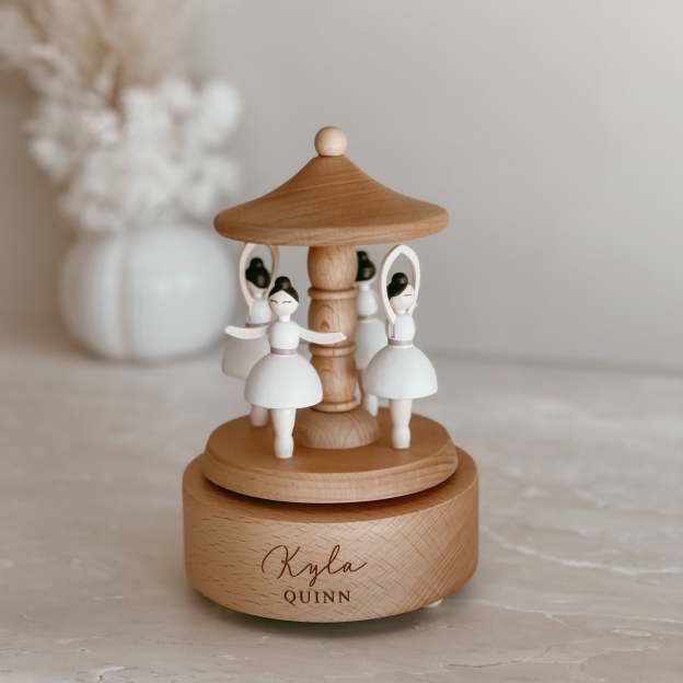 Wooden Musical Carousel