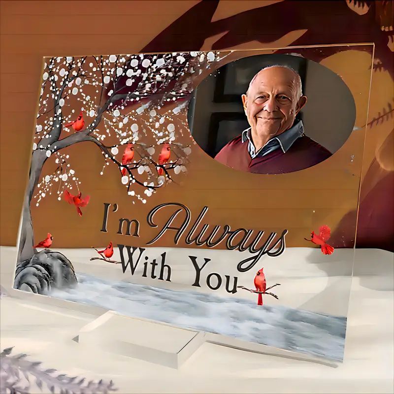 Memorial Gift Photo Frame with Base