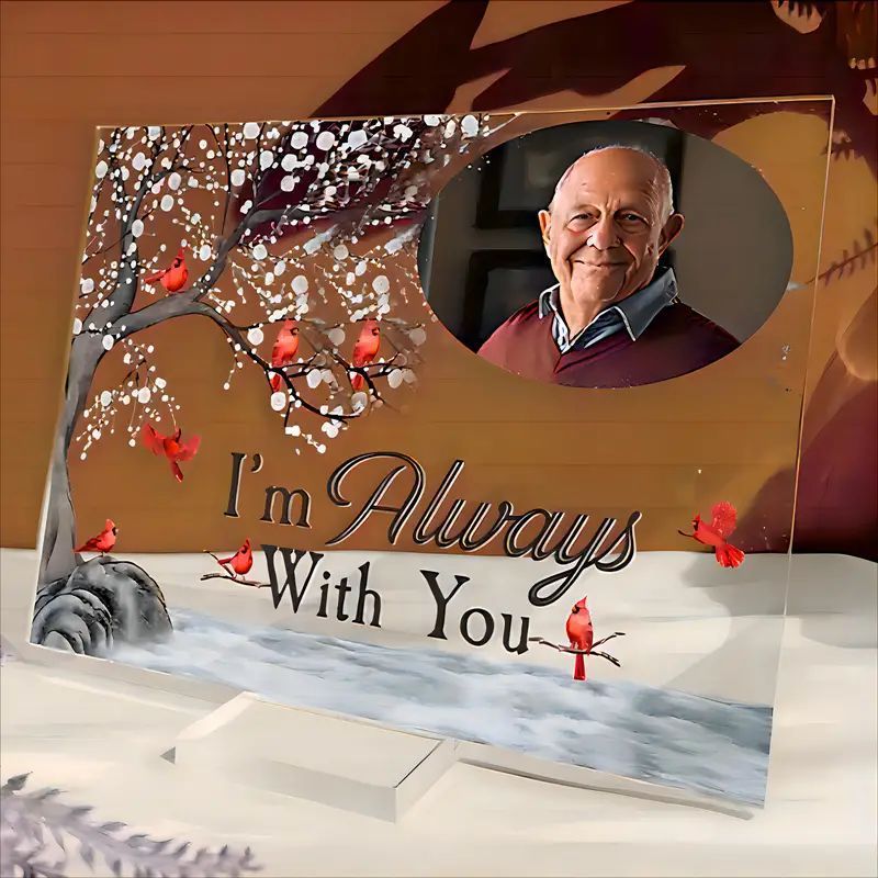 Memorial Gift Photo Frame with Base