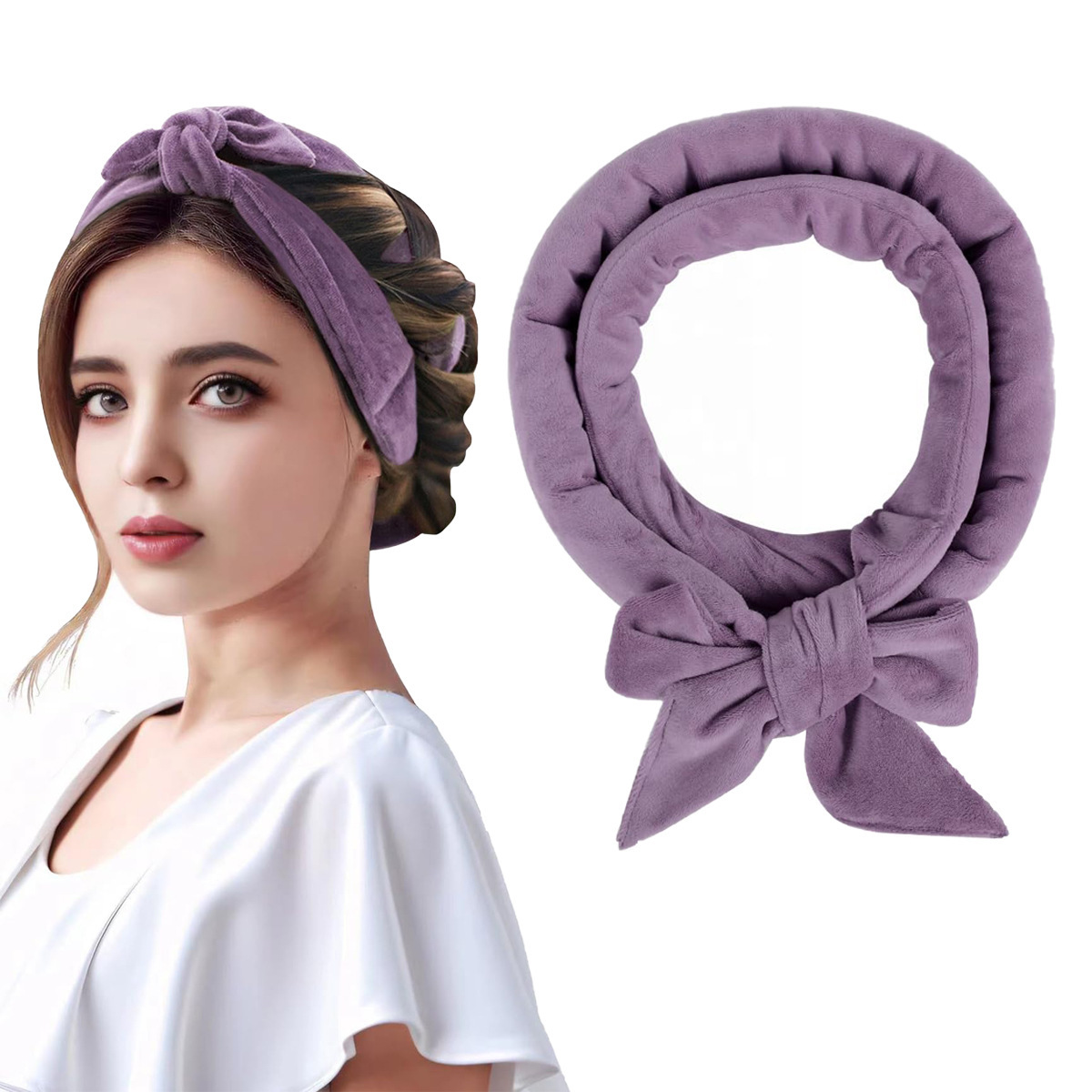 No Heat Hairdressing Big Wave Hair Curler