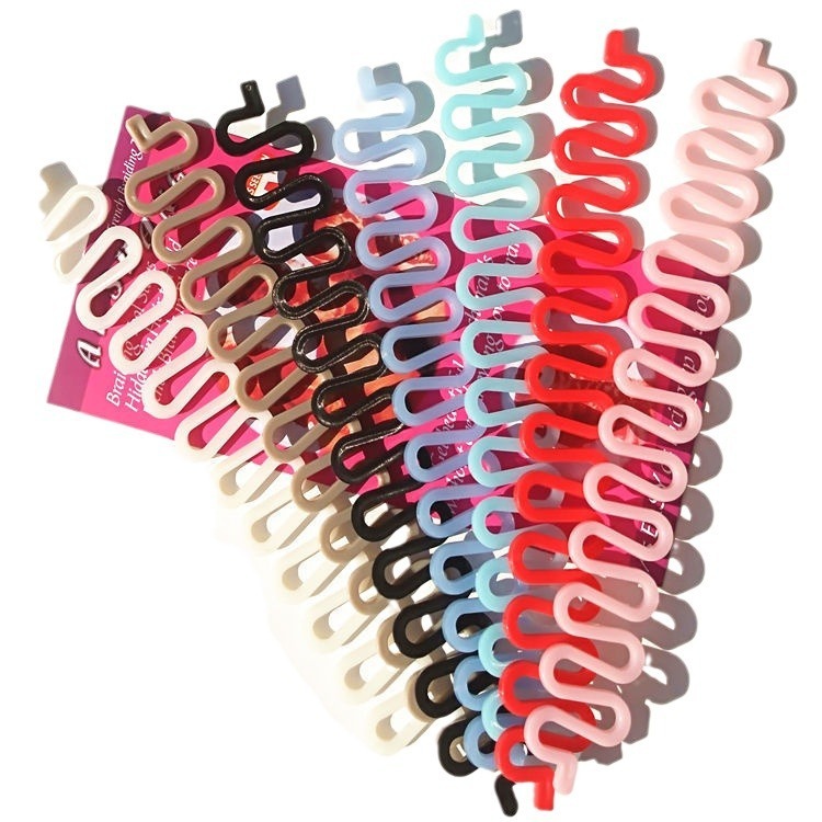 Hair braiding and updo styling tools