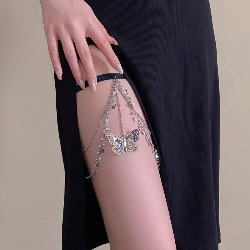 Butterfly Leg Chain Sexy Accessories