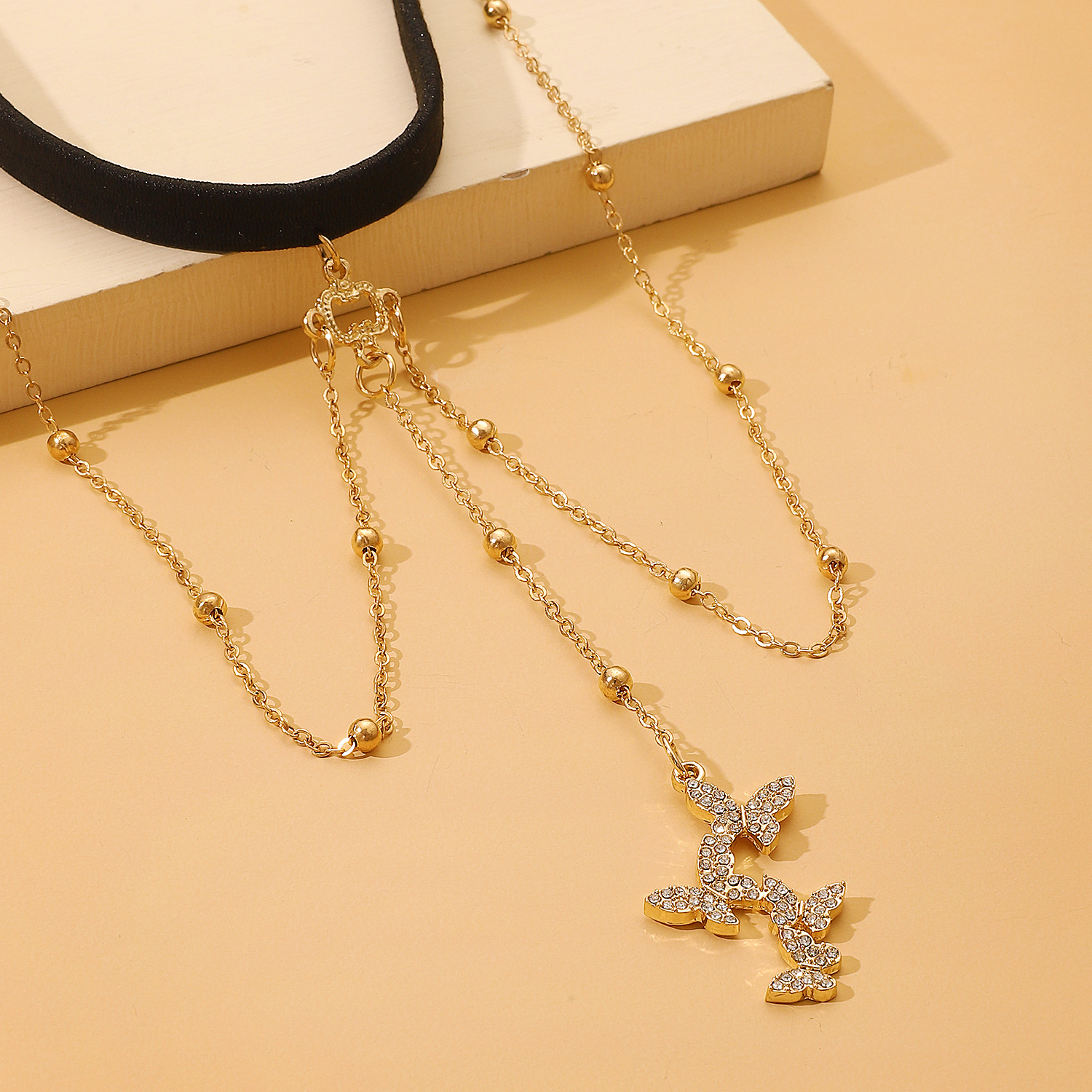 Boho Butterfly Multi-Layered Leg Chain