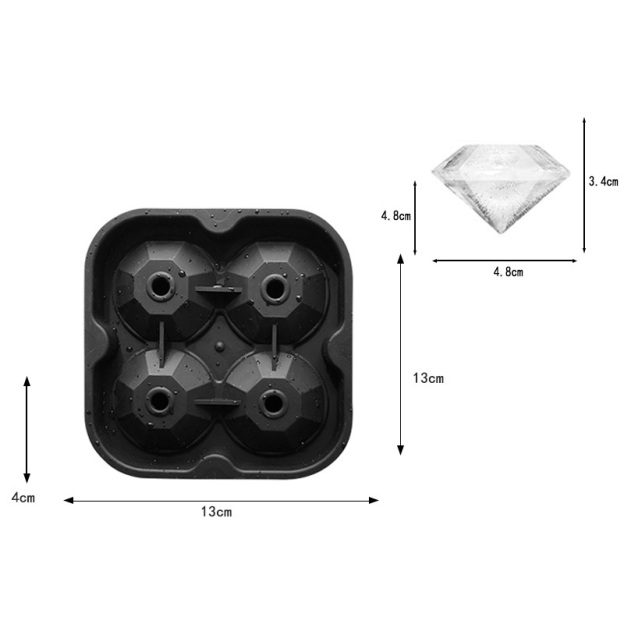 Diamond Ice Cube Mold