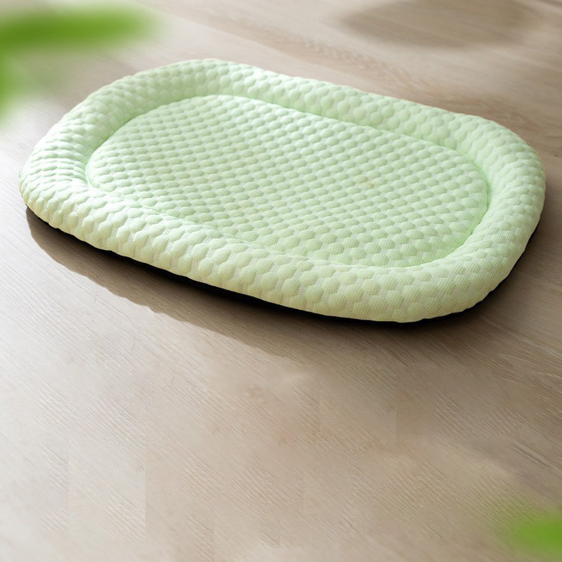Removable and washable summer pet ice pad with pillow