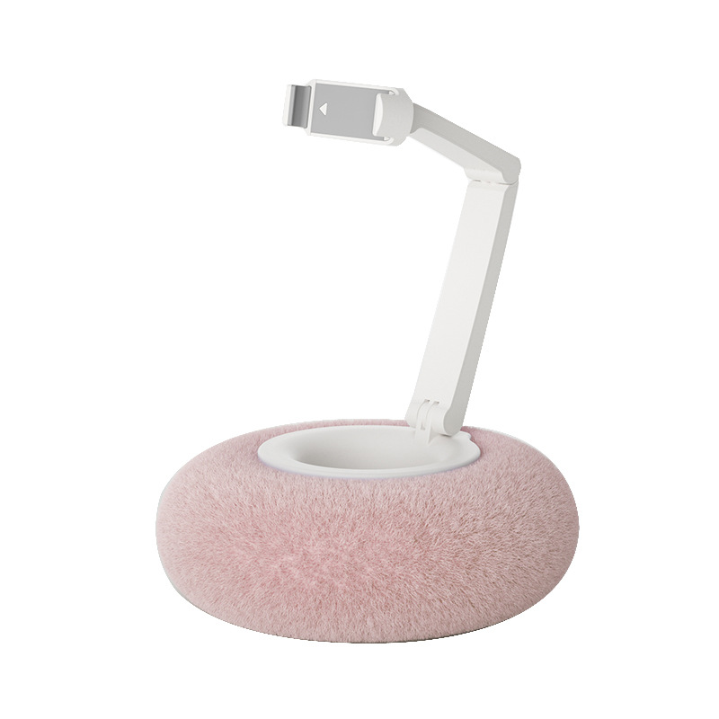 Cell Phone Holder Plush Pillow Holder