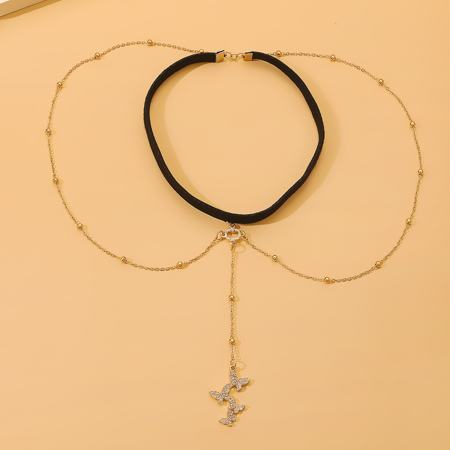 Boho Butterfly Multi-Layered Leg Chain