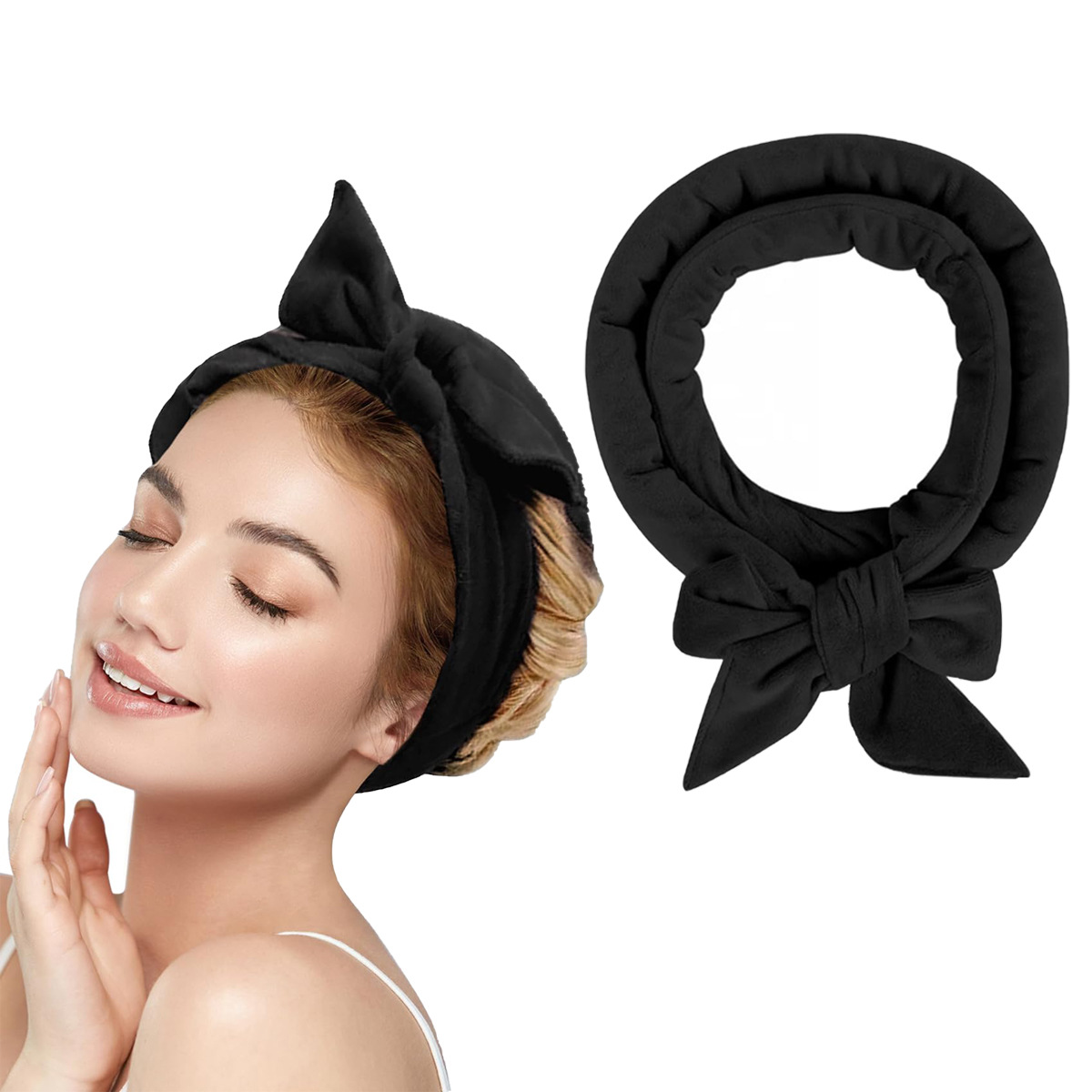No Heat Hairdressing Big Wave Hair Curler