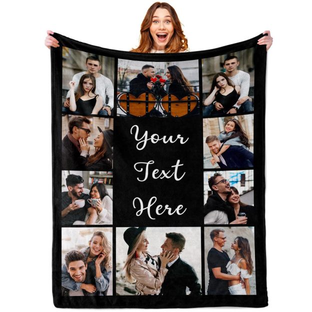 Photo Blanket - Custom Blanket with Personalized Photo