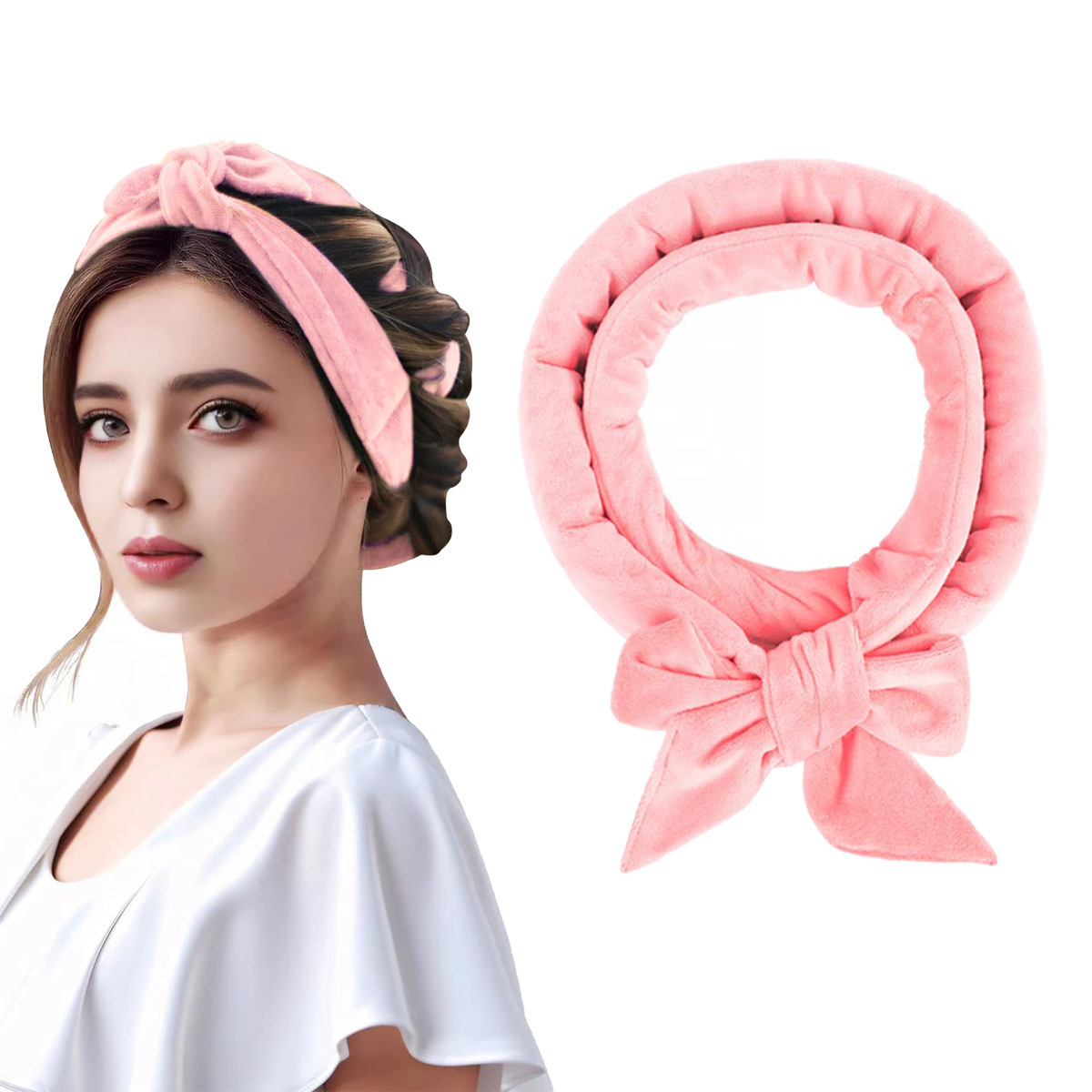 No Heat Hairdressing Big Wave Hair Curler