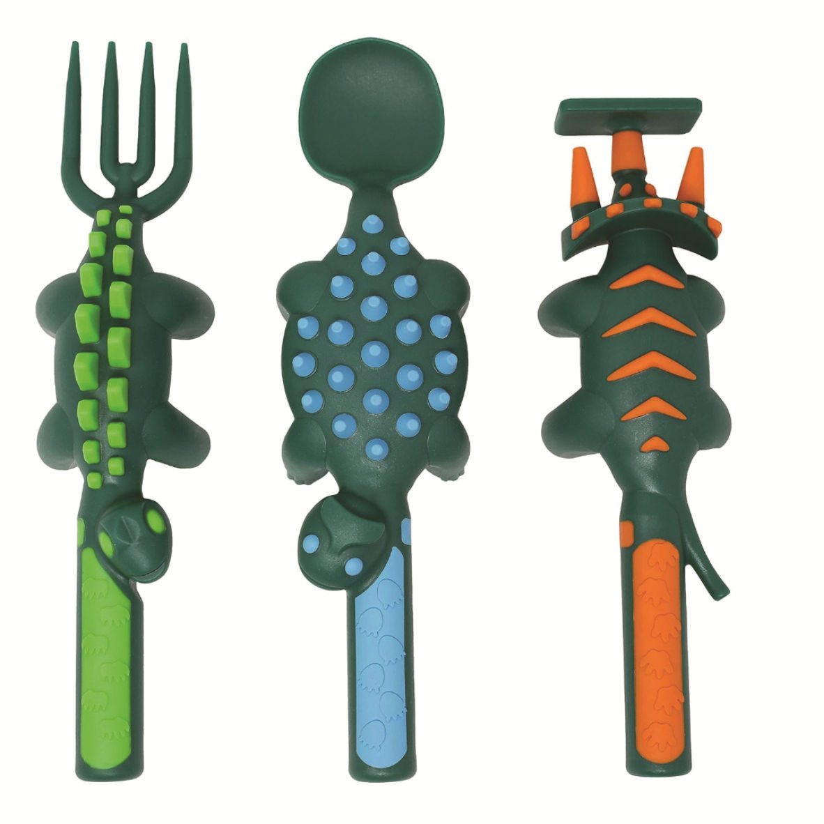 Bulldozer Excavator Scooper Dinner Plate Children's Tableware Set of Two