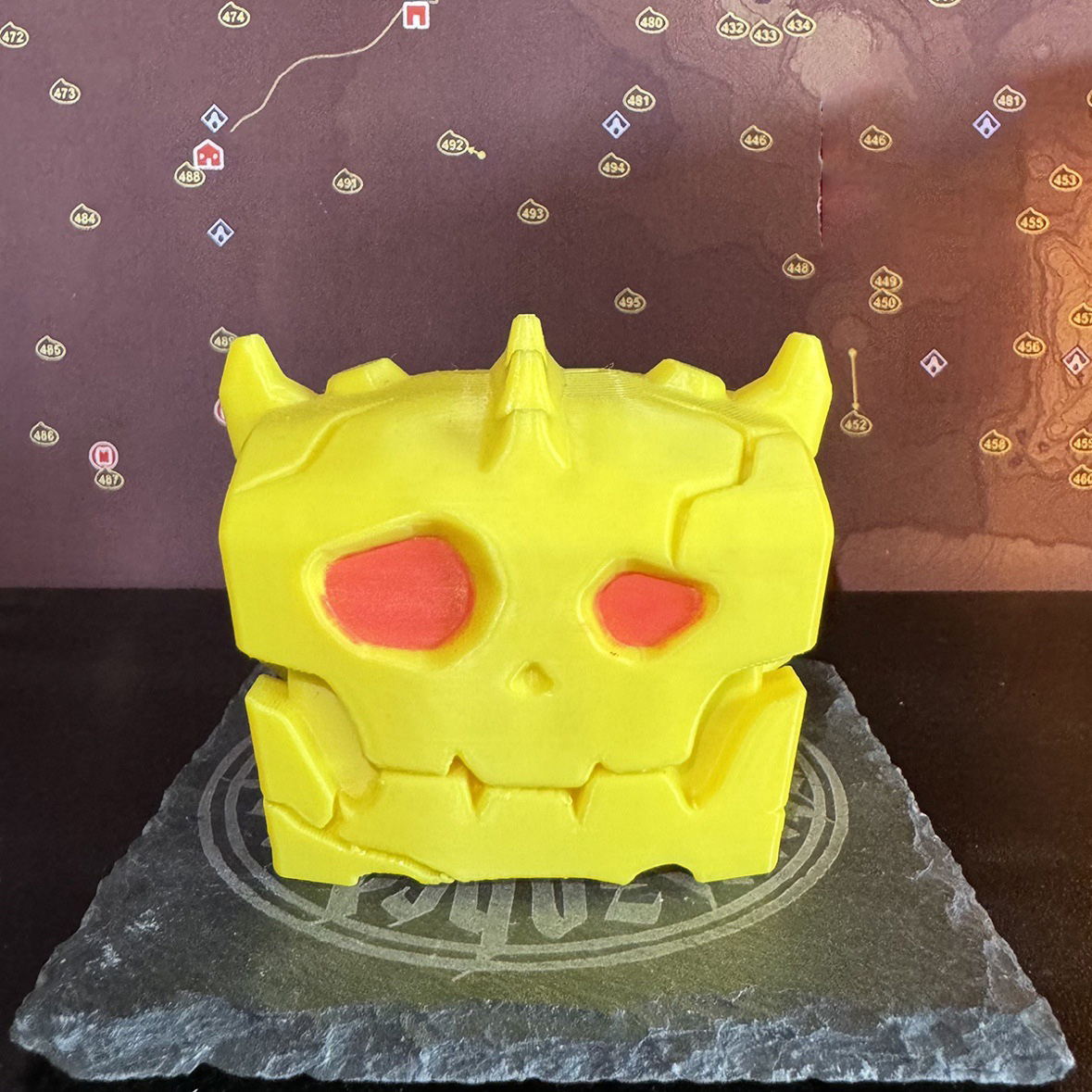 Interactive Game Card Organiser with Sound and Light Effects