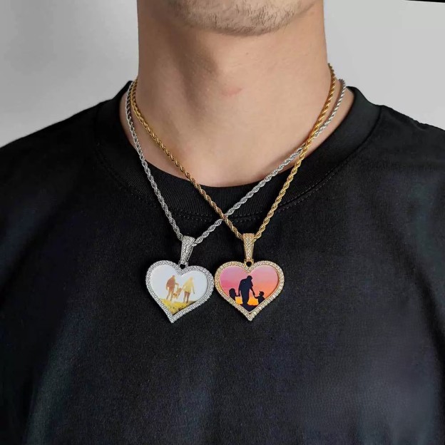 Memory Love Photo Frame Pendant