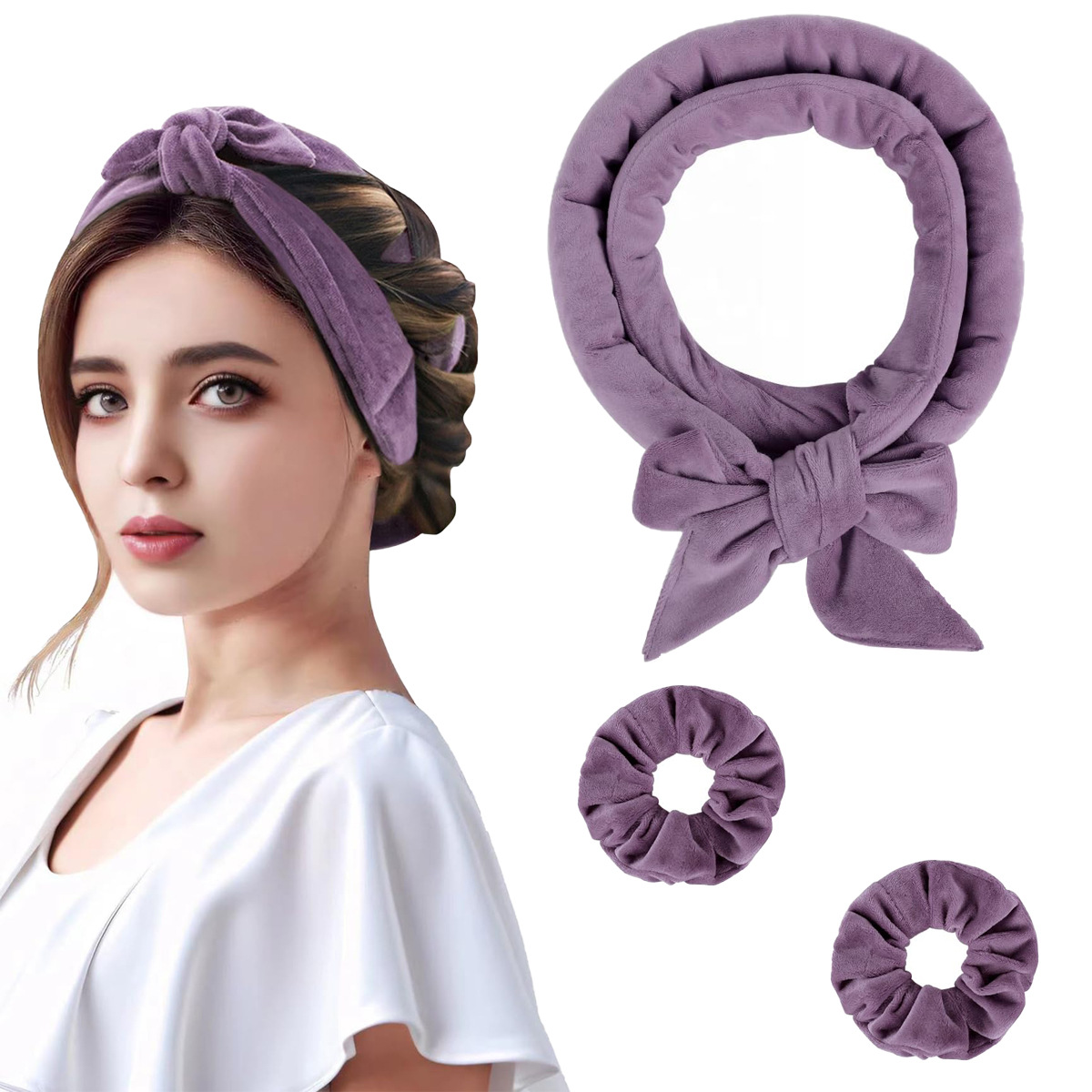 No Heat Hairdressing Big Wave Hair Curler