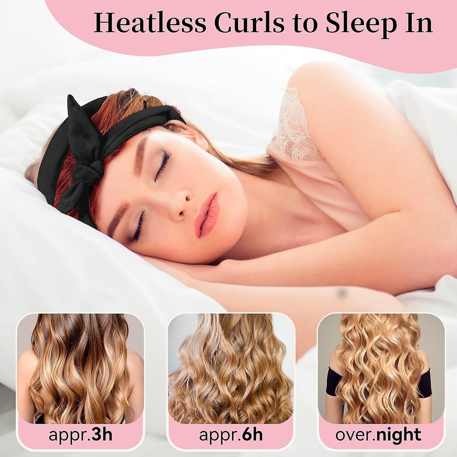 Heat Free Bow Lazy Curlers
