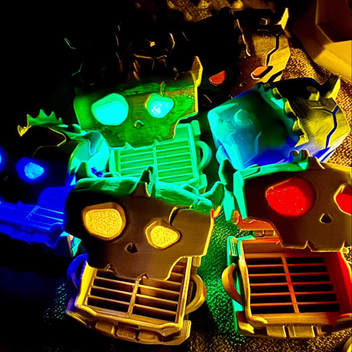 Interactive Game Card Organiser with Sound and Light Effects