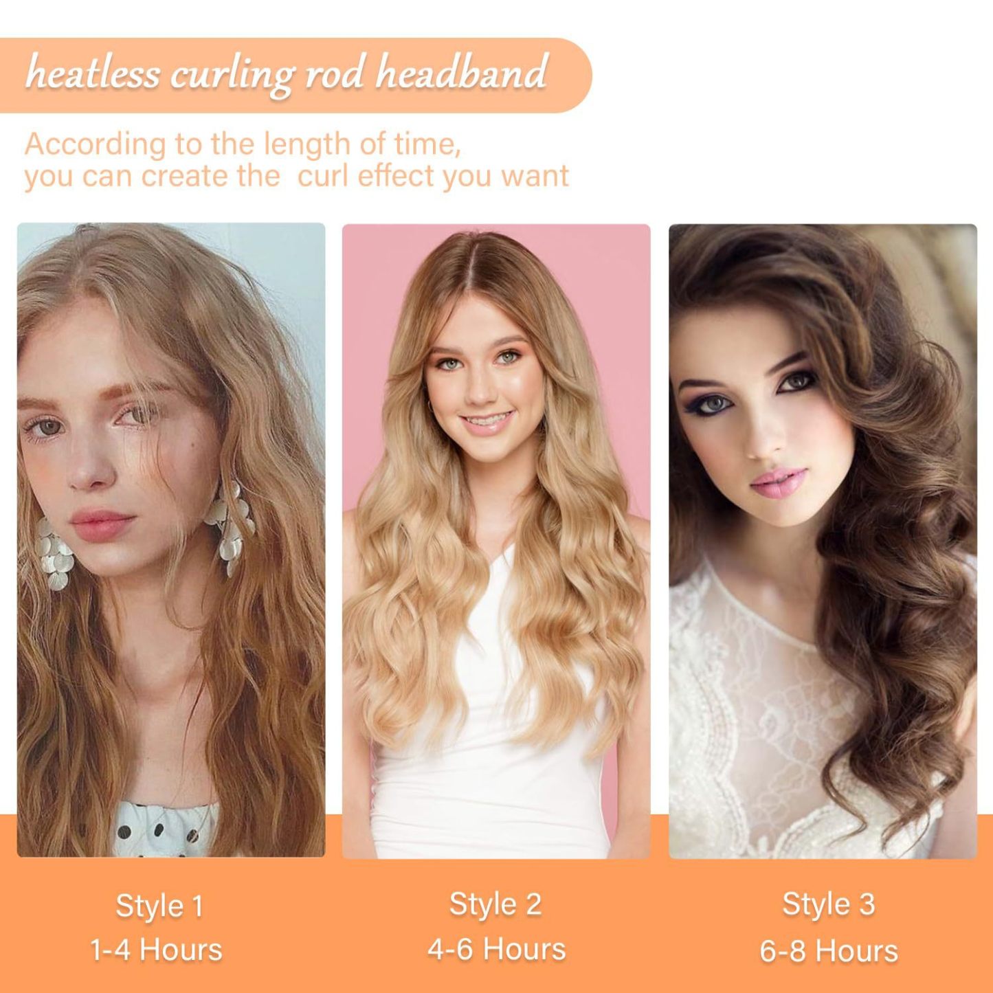 Heat Free Bow Lazy Curlers