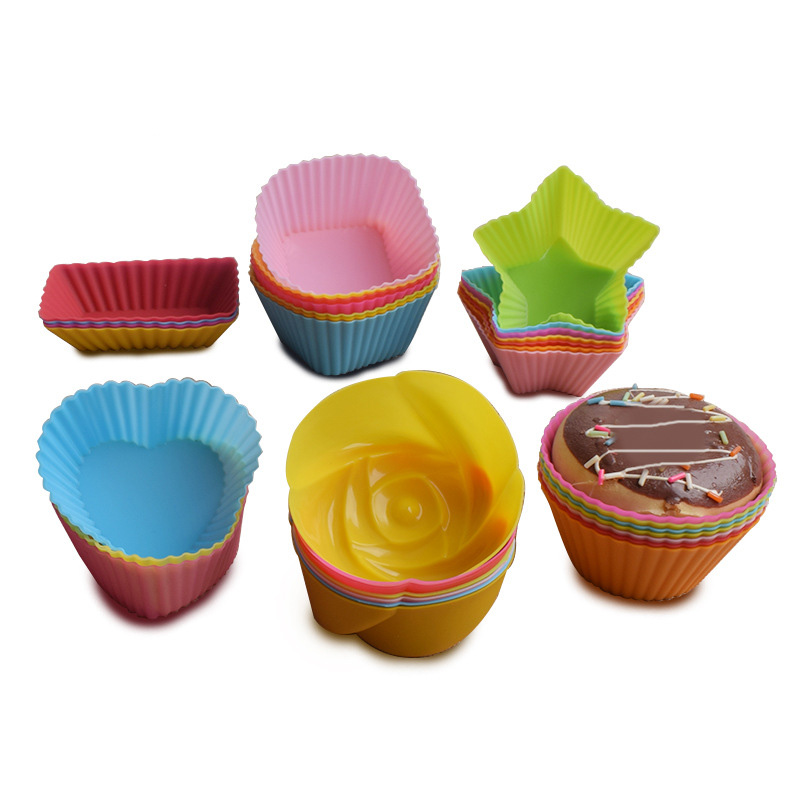 Multi-Shape Silicone Baking Molds