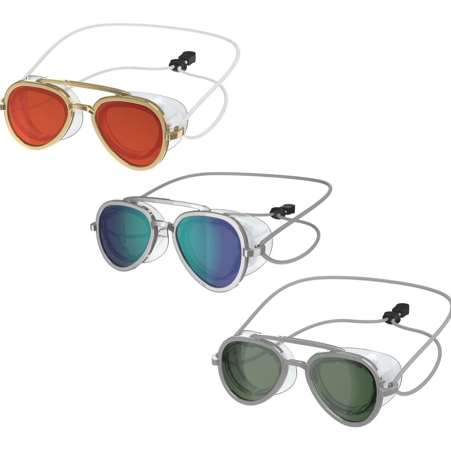 Full Vision Anti-fog Swimming Goggles