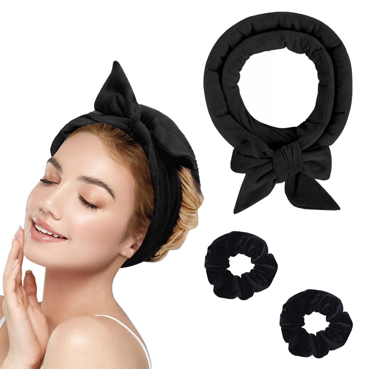 No Heat Hairdressing Big Wave Hair Curler