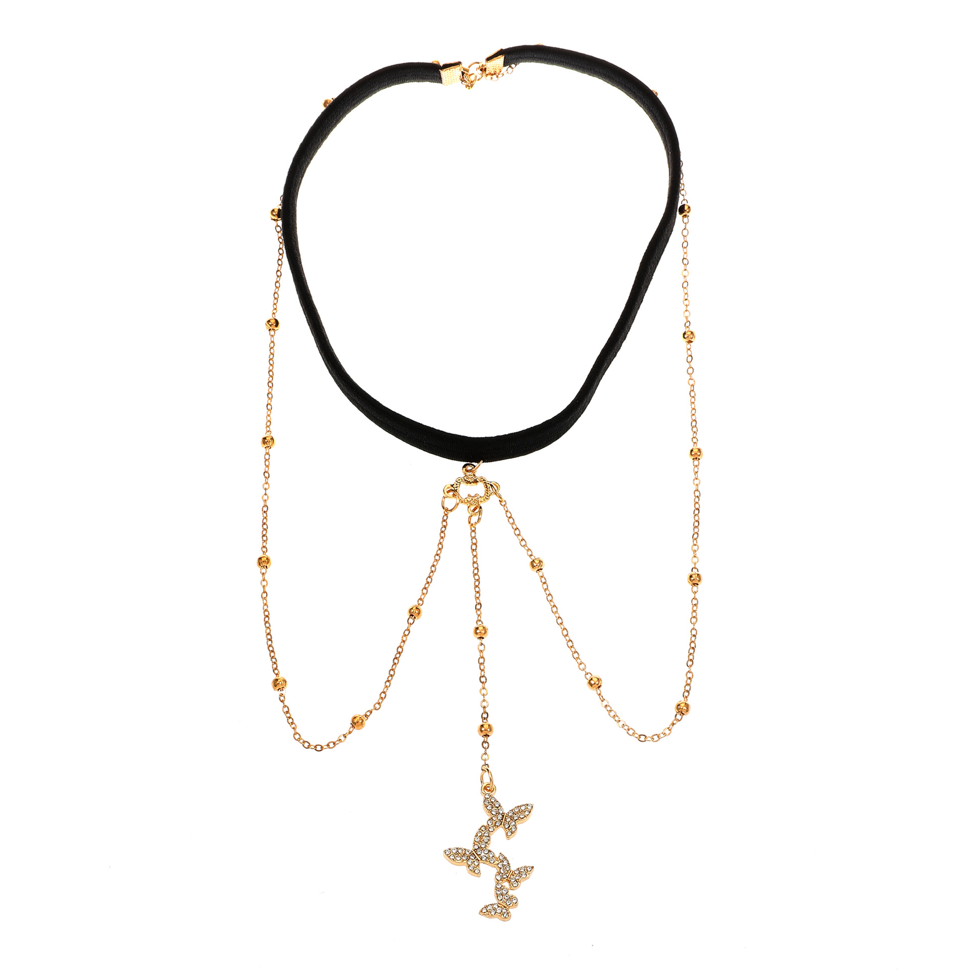 Boho Butterfly Multi-Layered Leg Chain