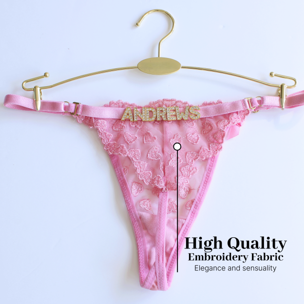 Custom Thong-Heart Shaped Thong