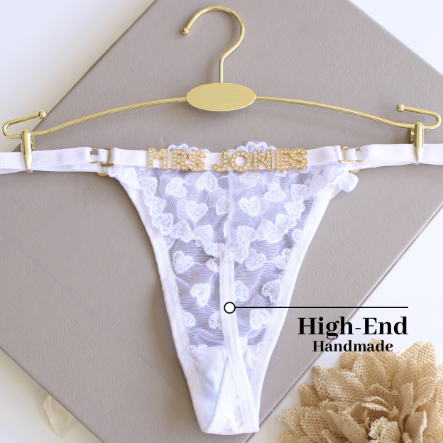 Custom Thong-Heart Shaped Thong