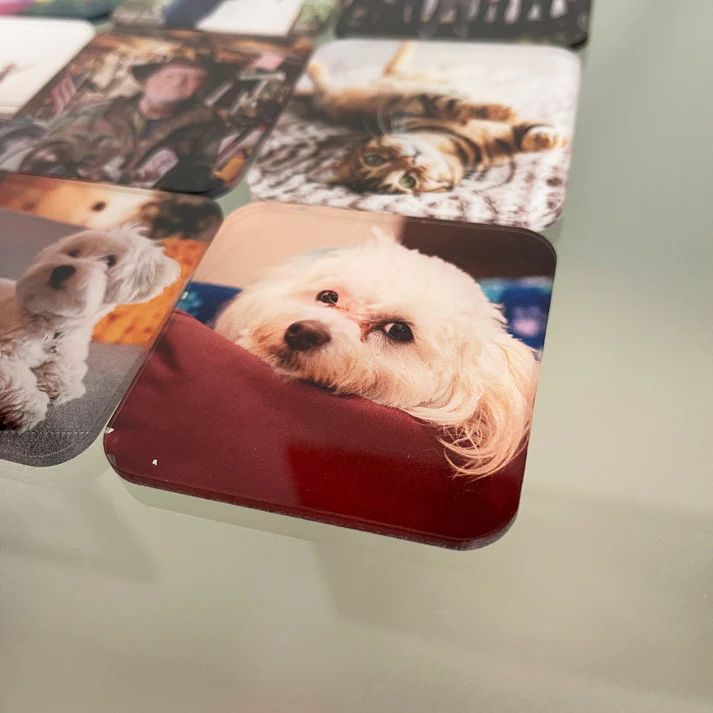 Custom Square Photo Magnets
