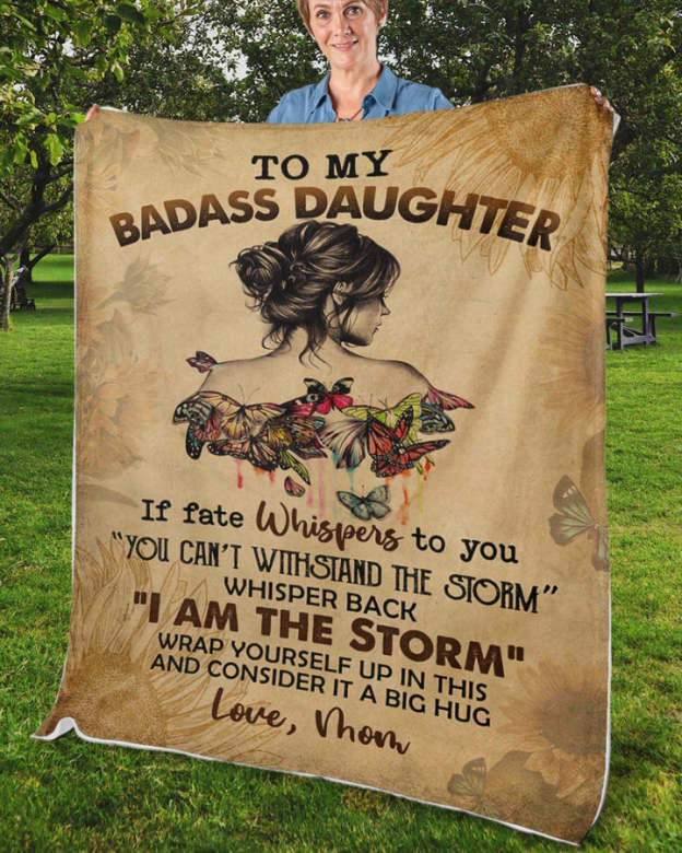 To my Daughter Fleece Blanket