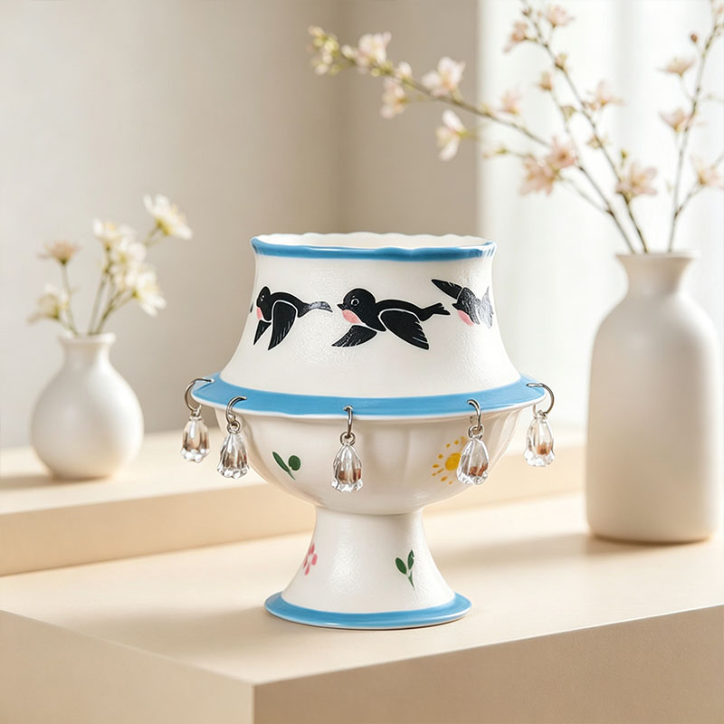 Flying Bird Animated Spinning Cup