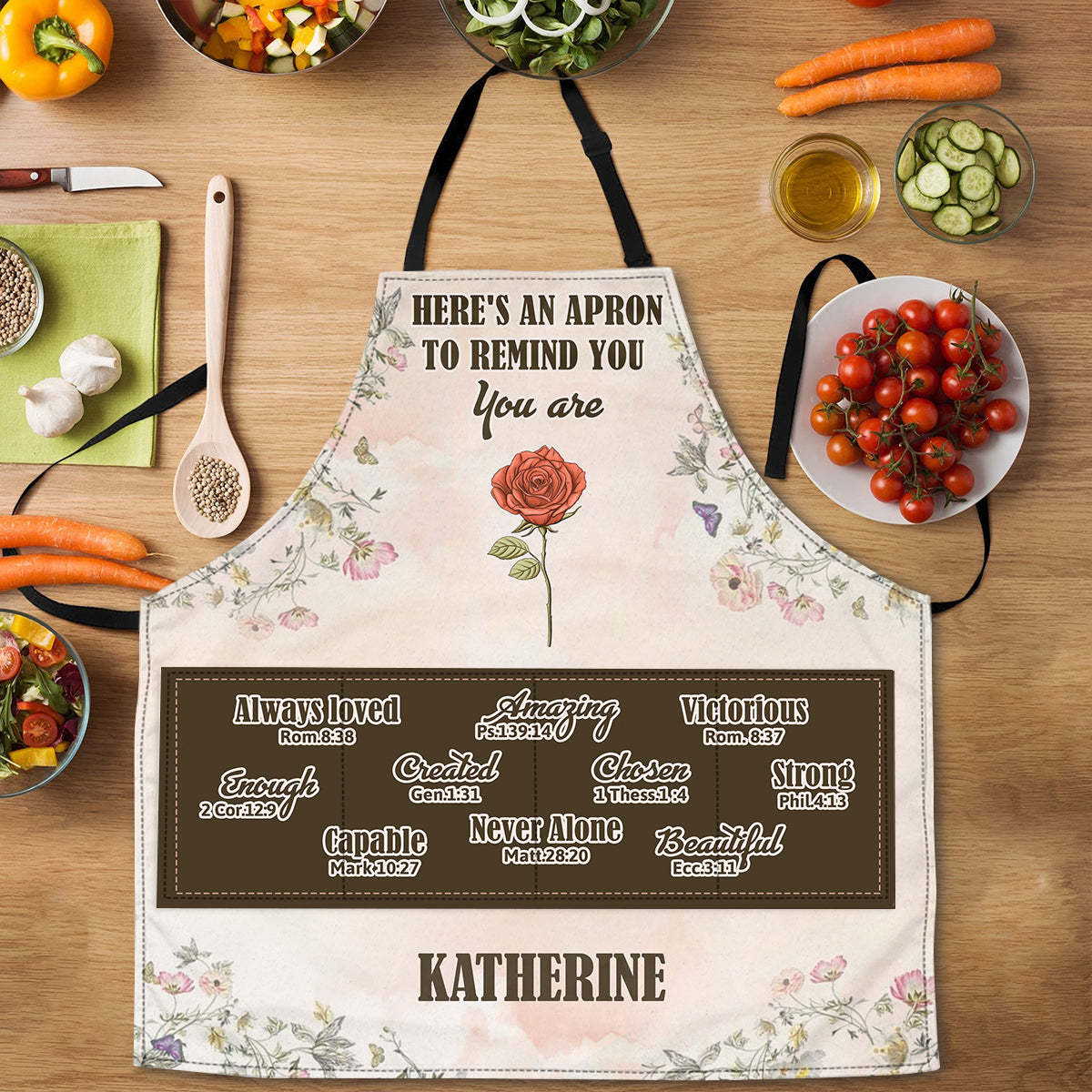 Here is an apron to remind you | Personalized aprons