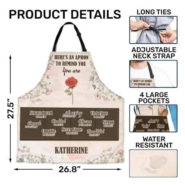Here is an apron to remind you | Personalized aprons