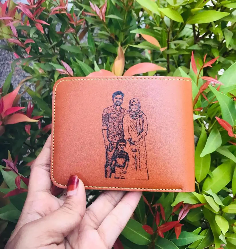 Customized Sketch Wallet